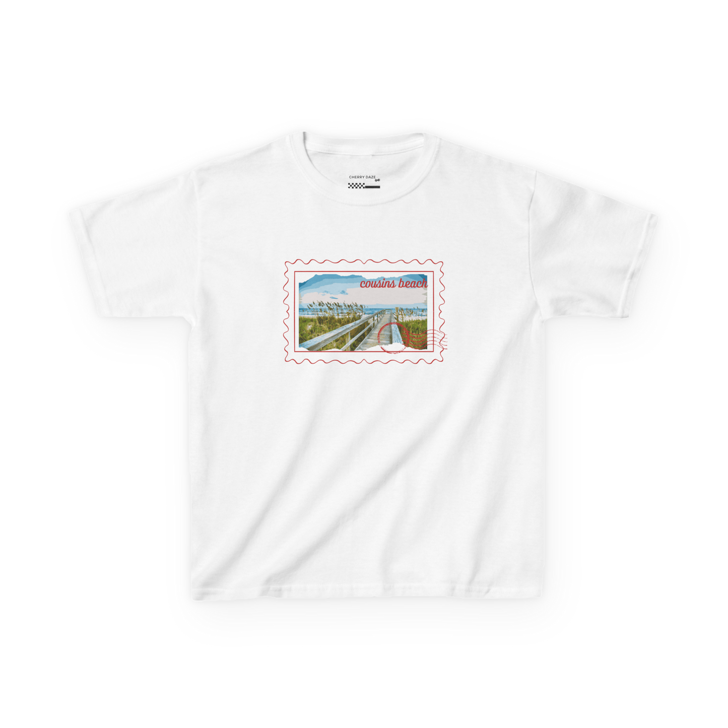 Cousins Postcard Baby Tee